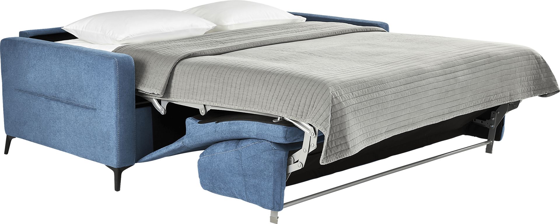Bisou Blue Sleeper Sofa - Image 2