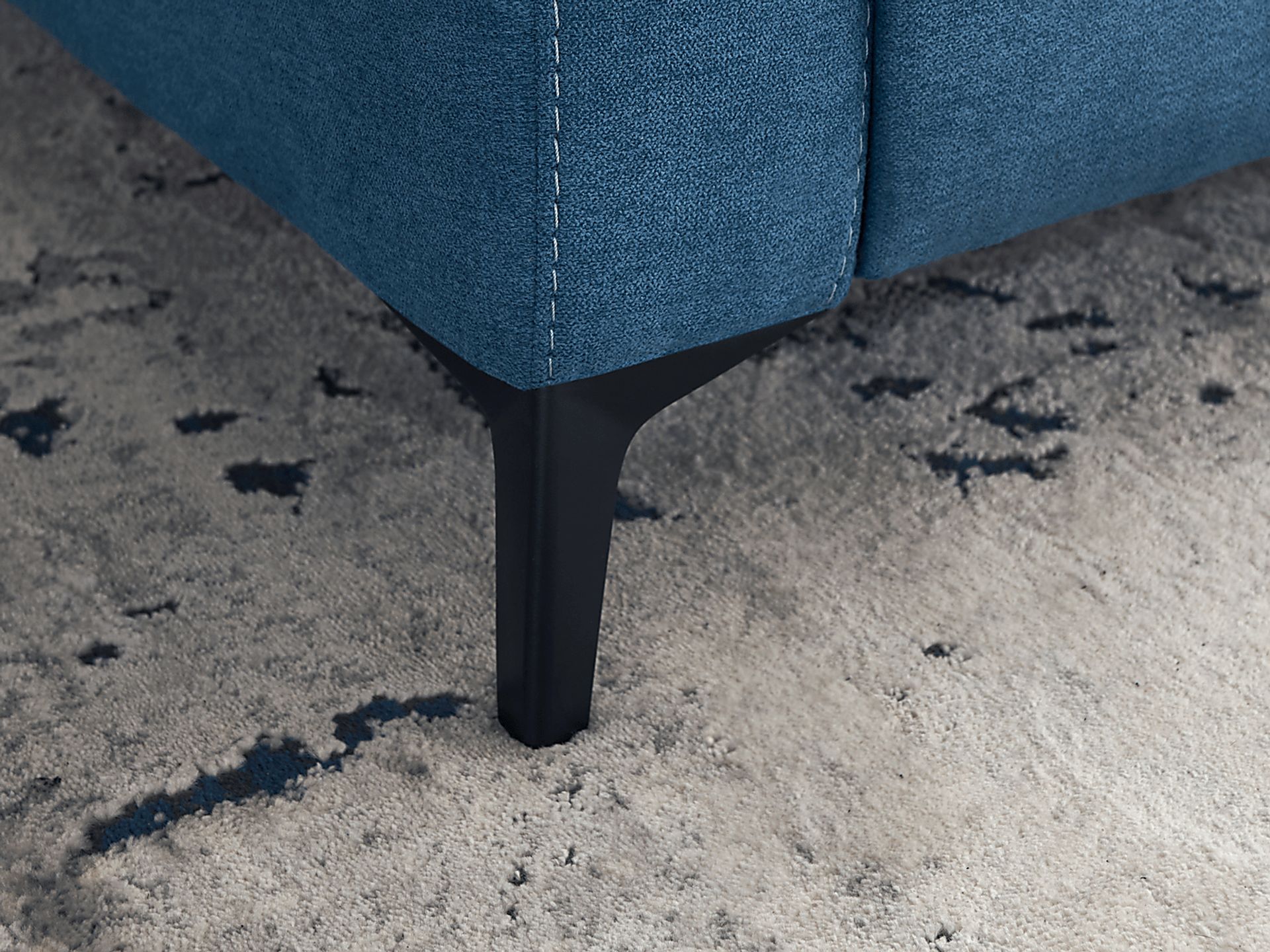 Bisou Blue Sleeper Sofa - Image 4