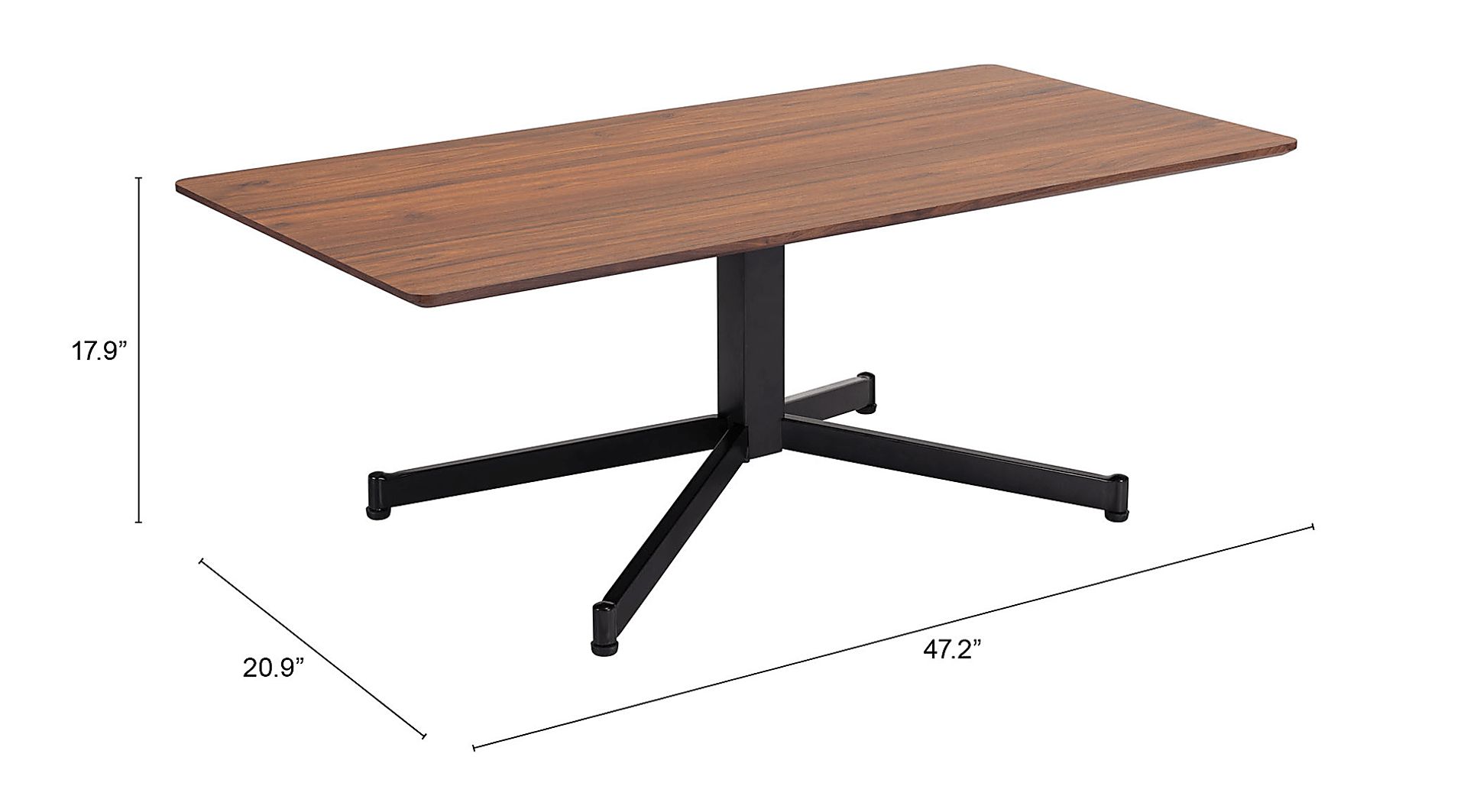 Bisquier Brown Cocktail Table - Image 8