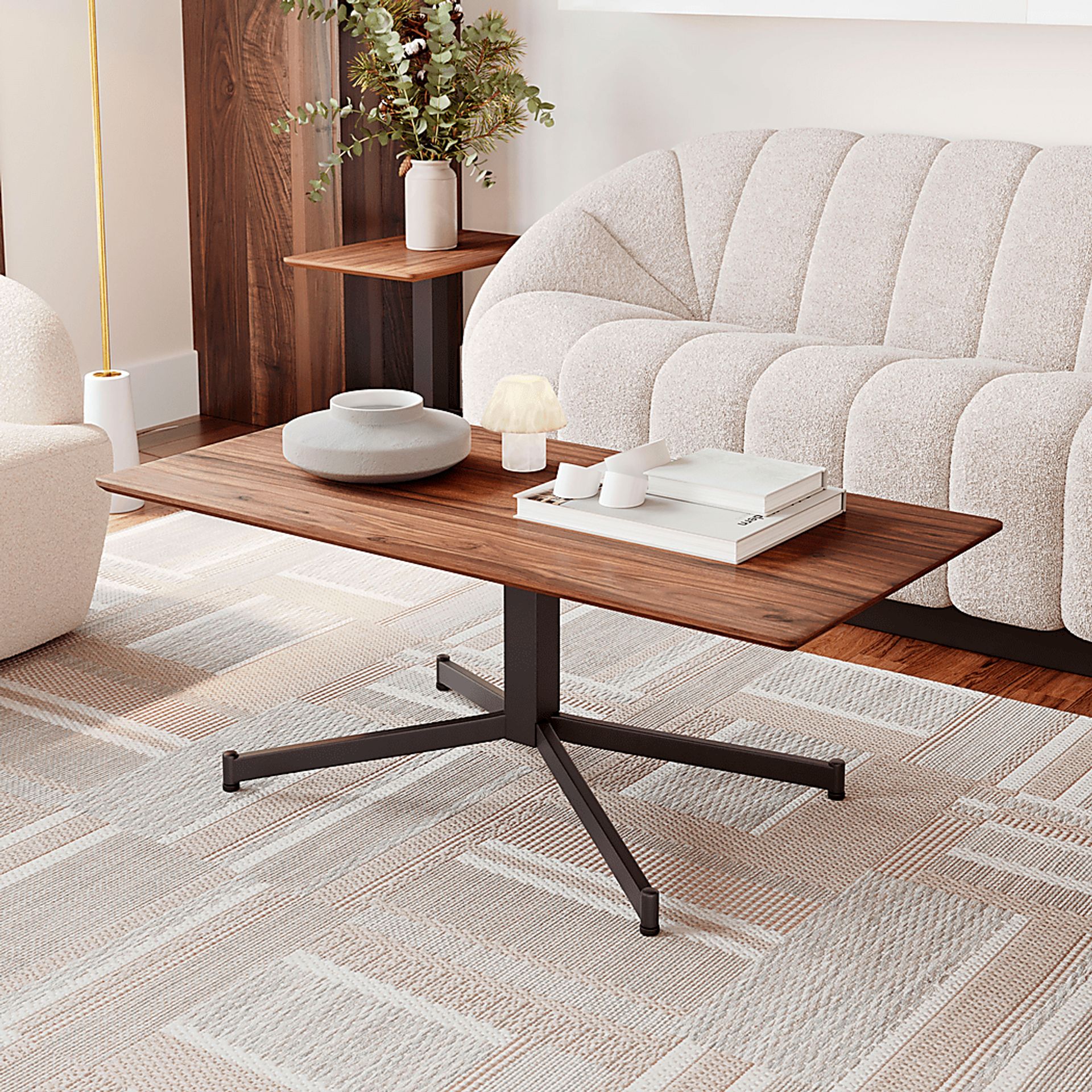 Bisquier Brown Cocktail Table - Image 9