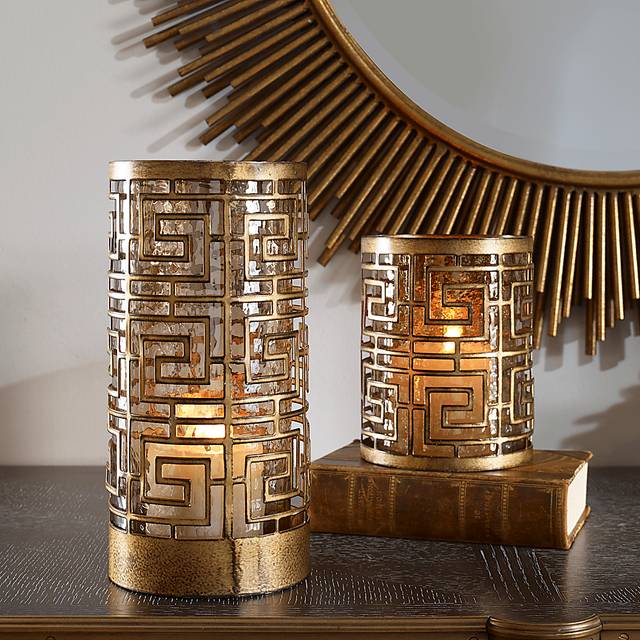 Bisson Bronze Candle Holder, Set of 2 - Thumbnail - Image 3