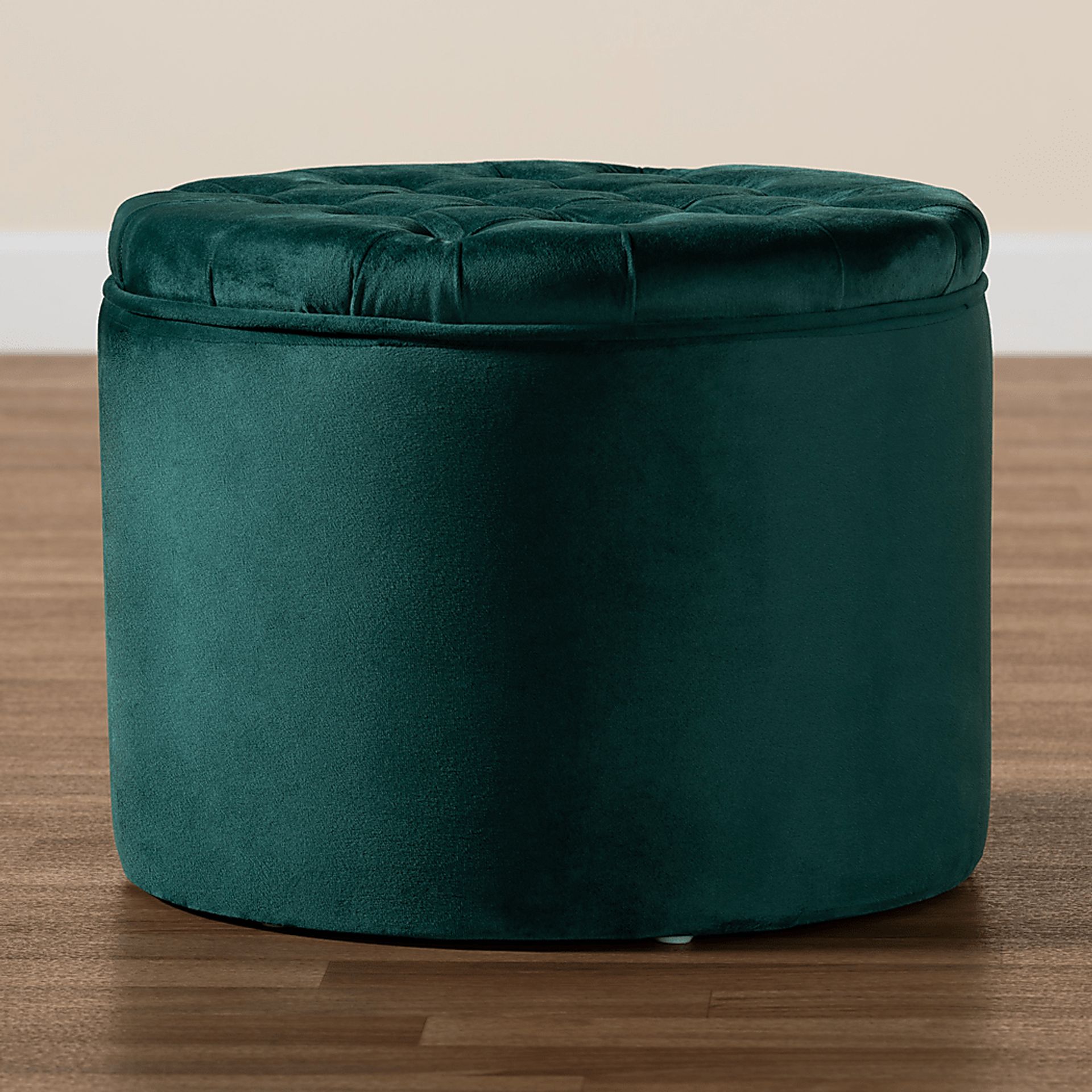 Bissonet Green Ottoman - Image 4