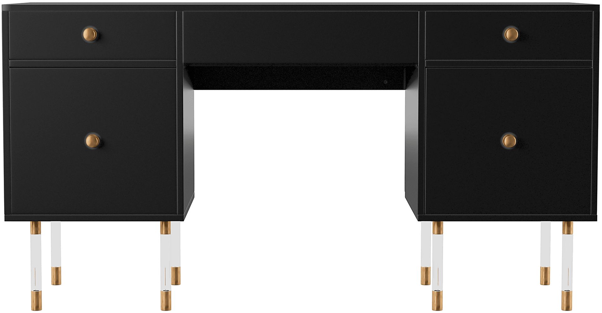 Bistineau Black Writing Desk - Image 5