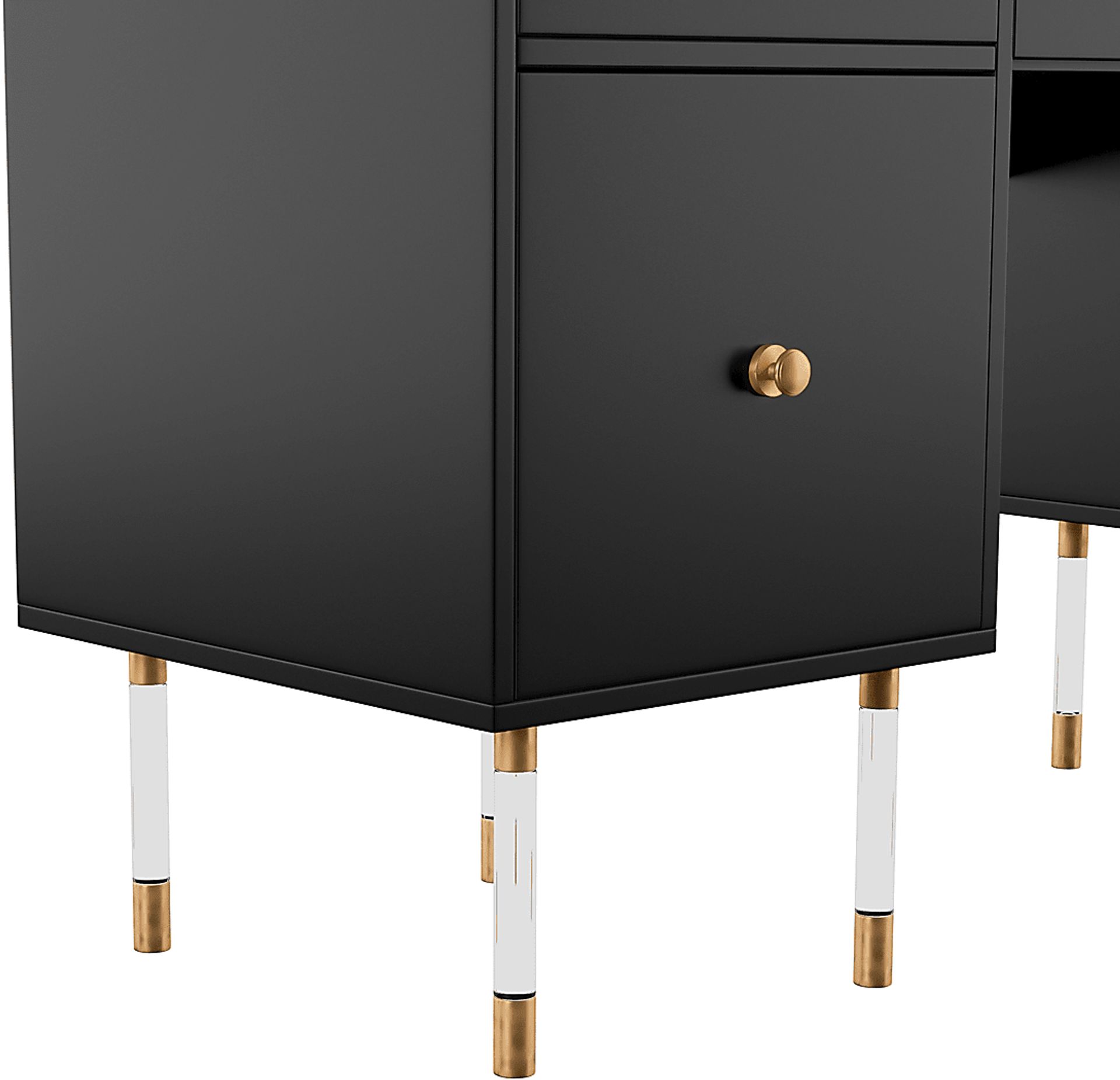 Bistineau Black Writing Desk - Image 6