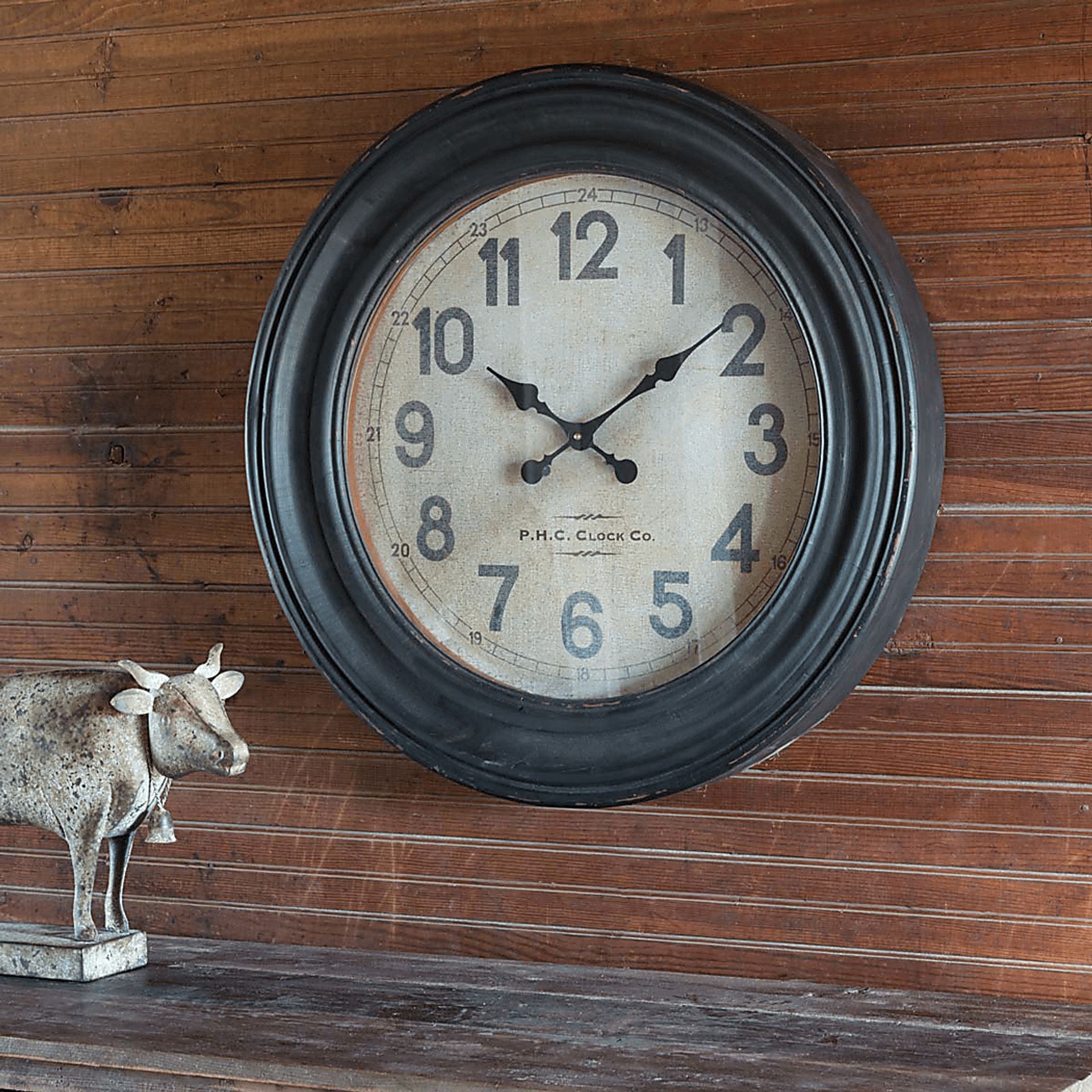 Bitar Black Wall Clock - Image 3