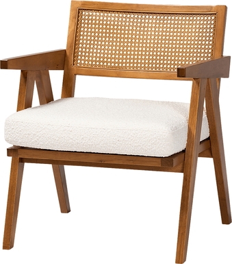 Bitterwood Brown Accent Chair