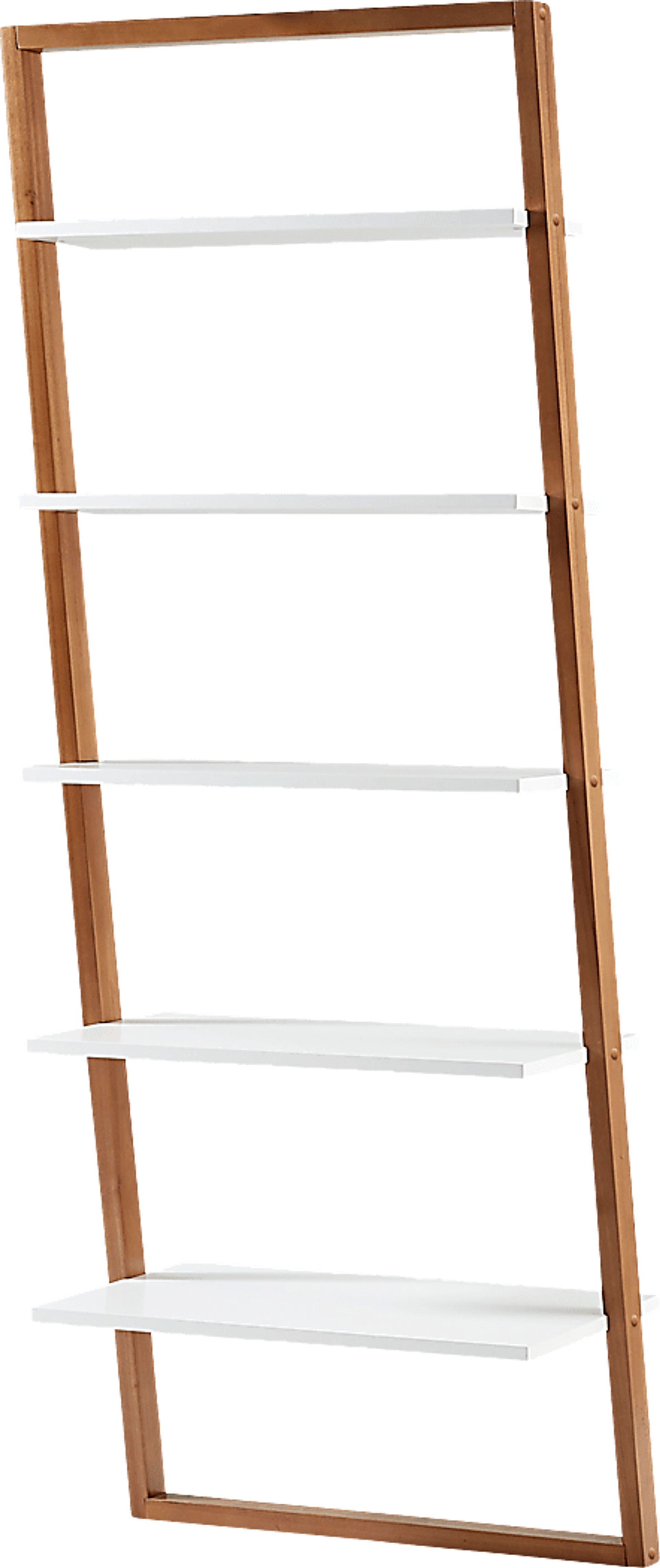 Bivona White Bookcase - Image 4