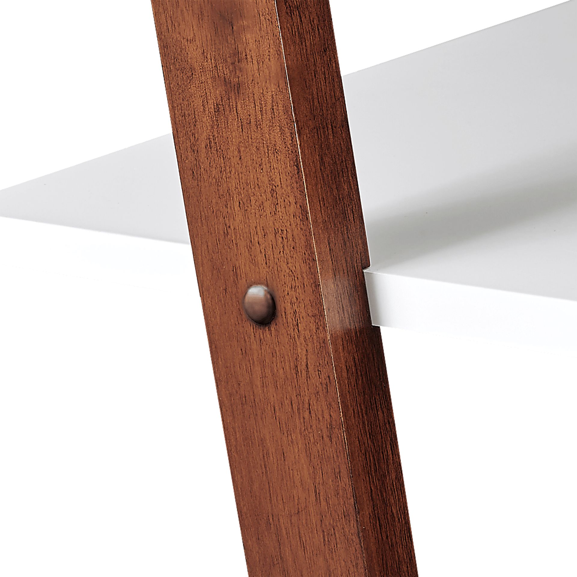 Bivona White Bookcase - Image 5