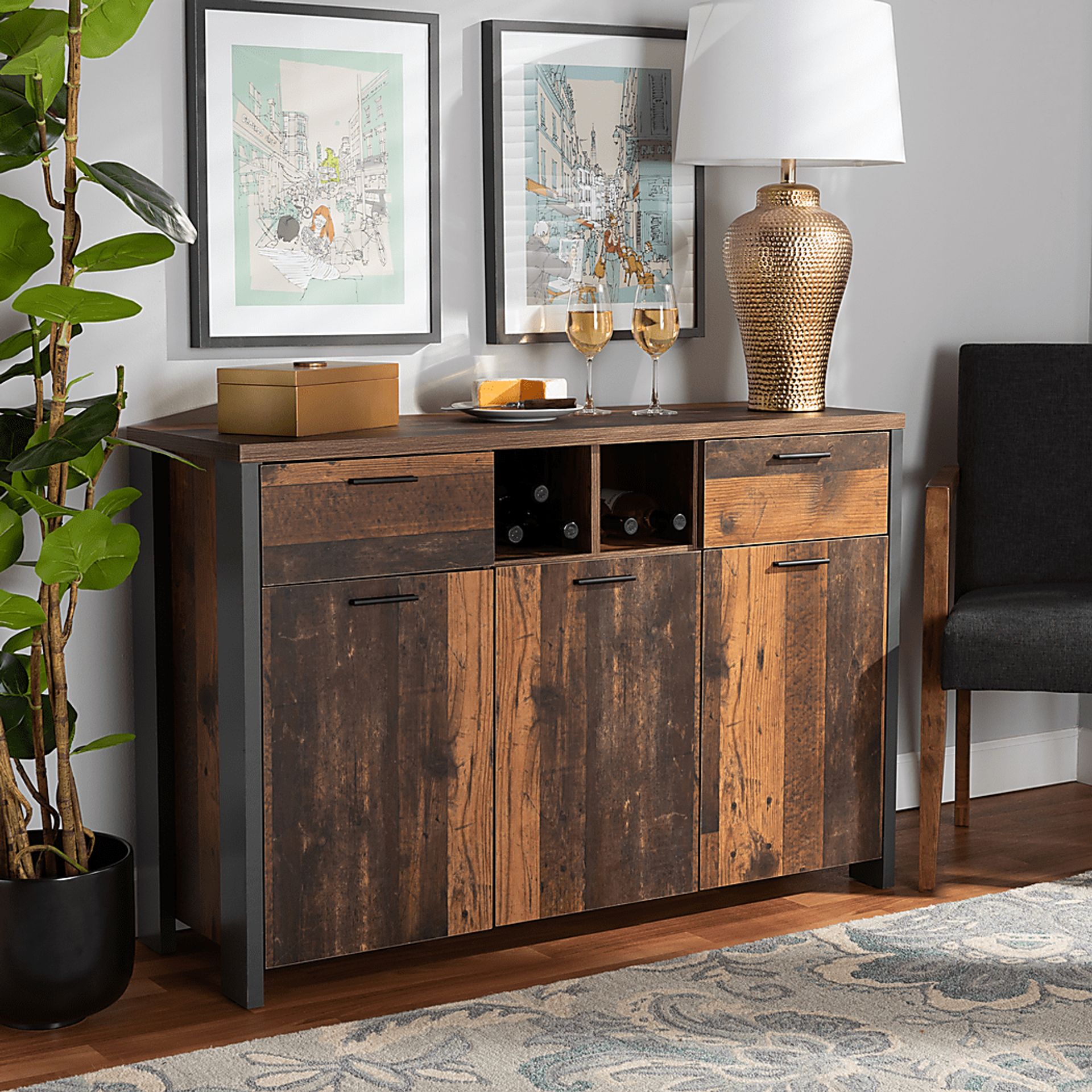Bizzet Brown Sideboard - Image 7