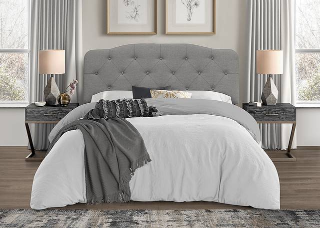 Blabon Gray Twin Headboard - Thumbnail - Image 3