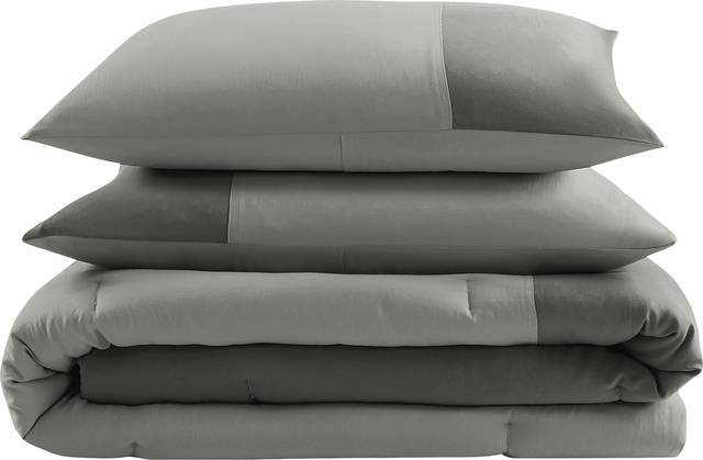 Blackthornea Gray King/California King 3 Pc Comforter Set - Thumbnail - Image 6
