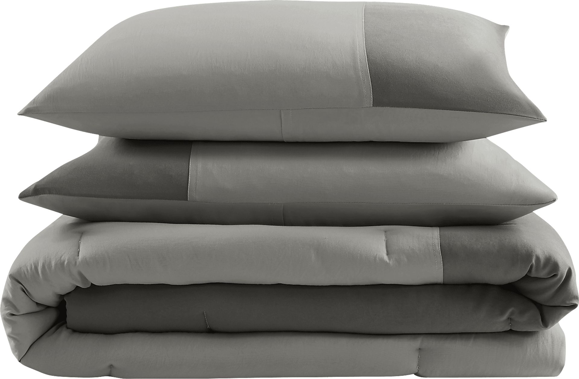 Blackthornea Gray King/California King 3 Pc Comforter Set - Image 6