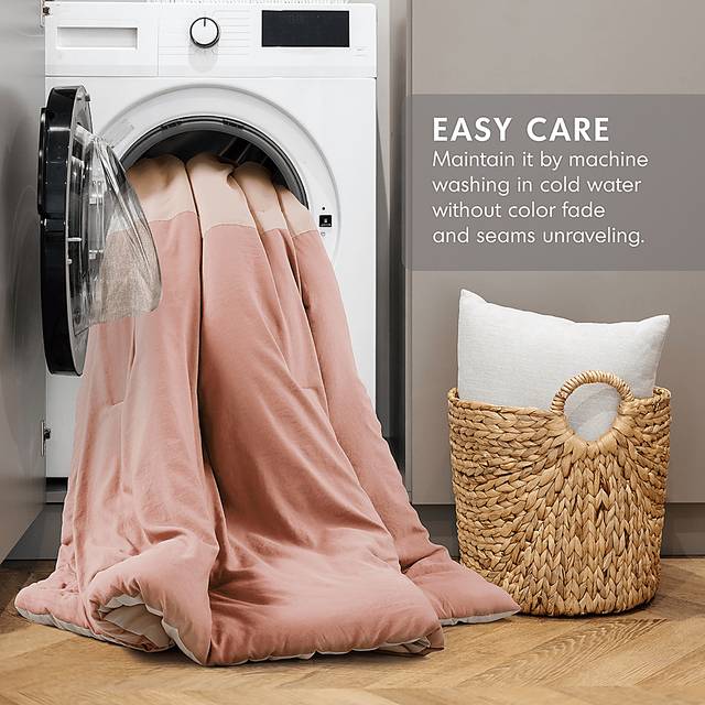 Blackthornea Pink King/California King 3 Pc Comforter Set - Thumbnail - Image 8