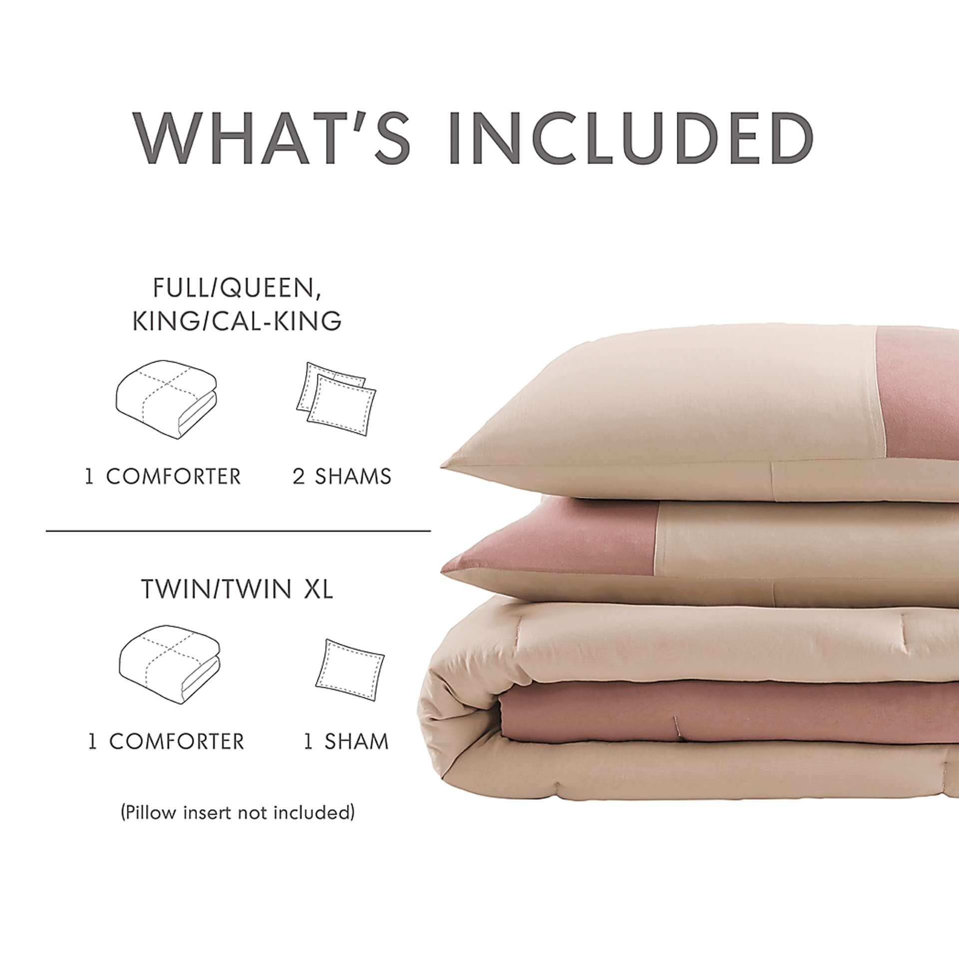 Blackthornea Pink King/California King 3 Pc Comforter Set - Image 10