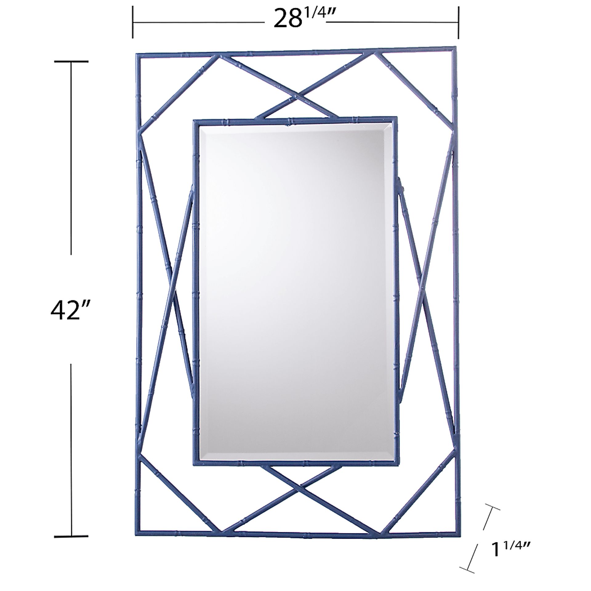 Blackwillow Blue Mirror - Image 6