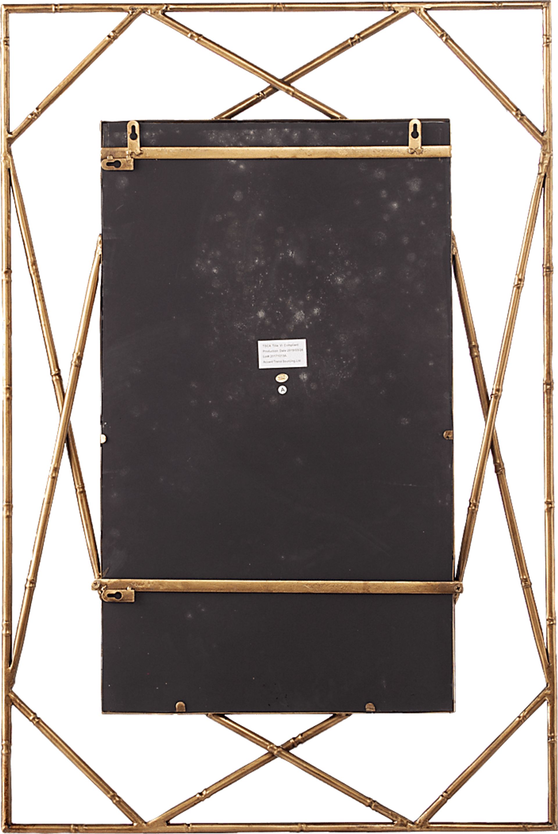 Blackwillow Gold Mirror - Image 4
