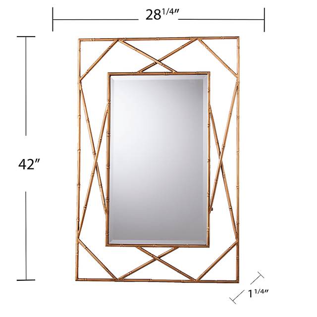Blackwillow Gold Mirror - Thumbnail - Image 7
