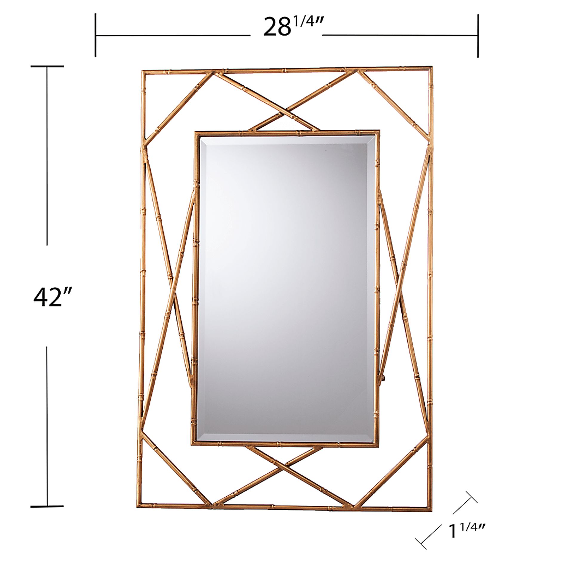 Blackwillow Gold Mirror - Image 7