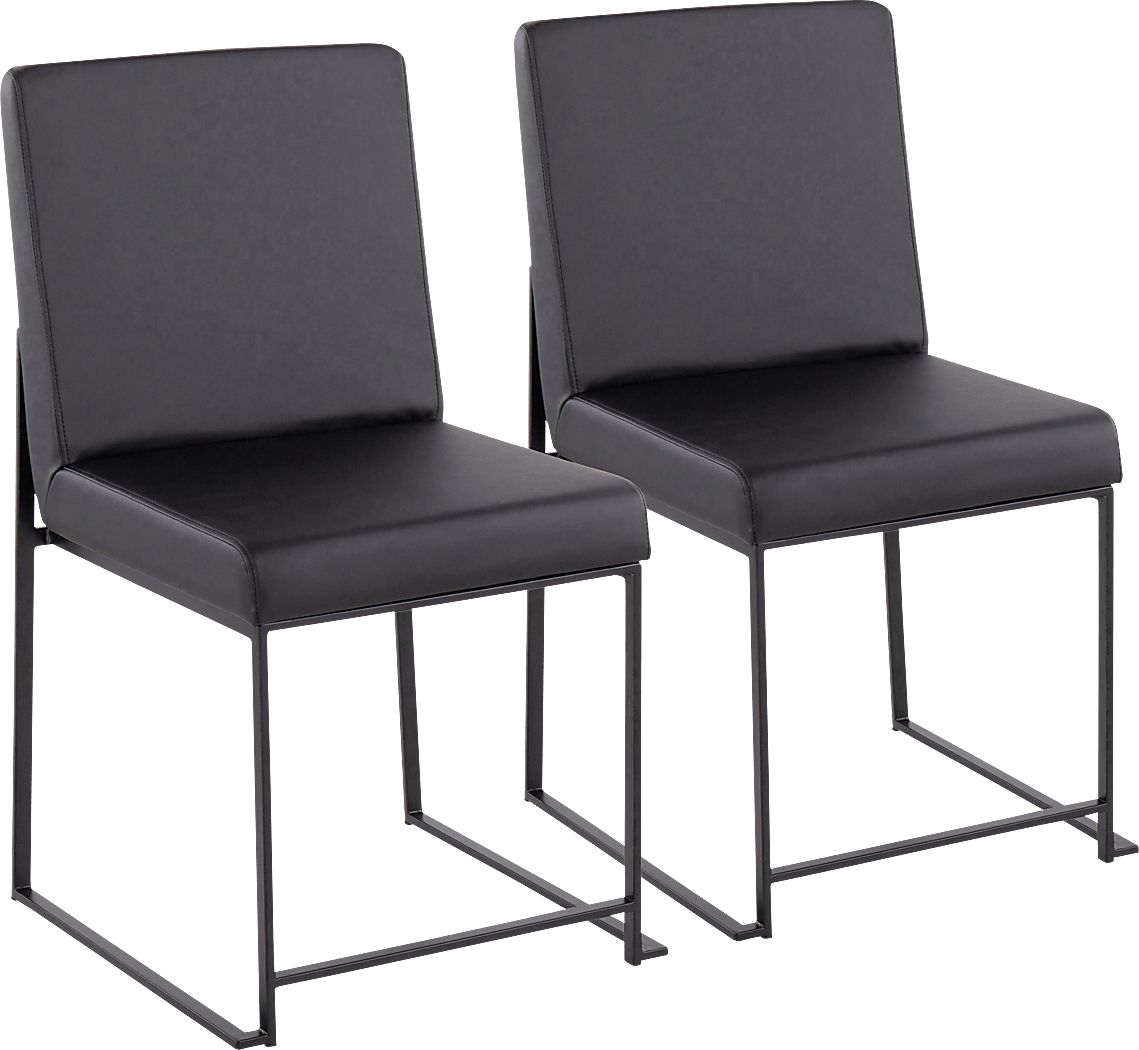 Bladens I Black Side Chair Set of 2