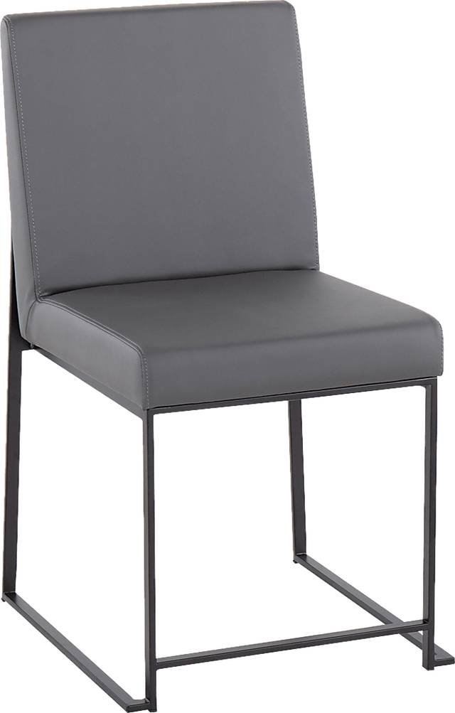 Bladens I Gray Side Chair Set of 2 - Thumbnail - Image 2