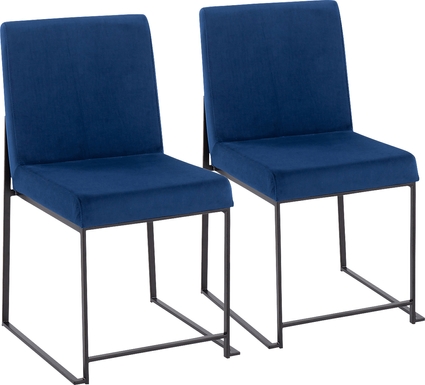 Bladens II Blue Side Chair Set of 2