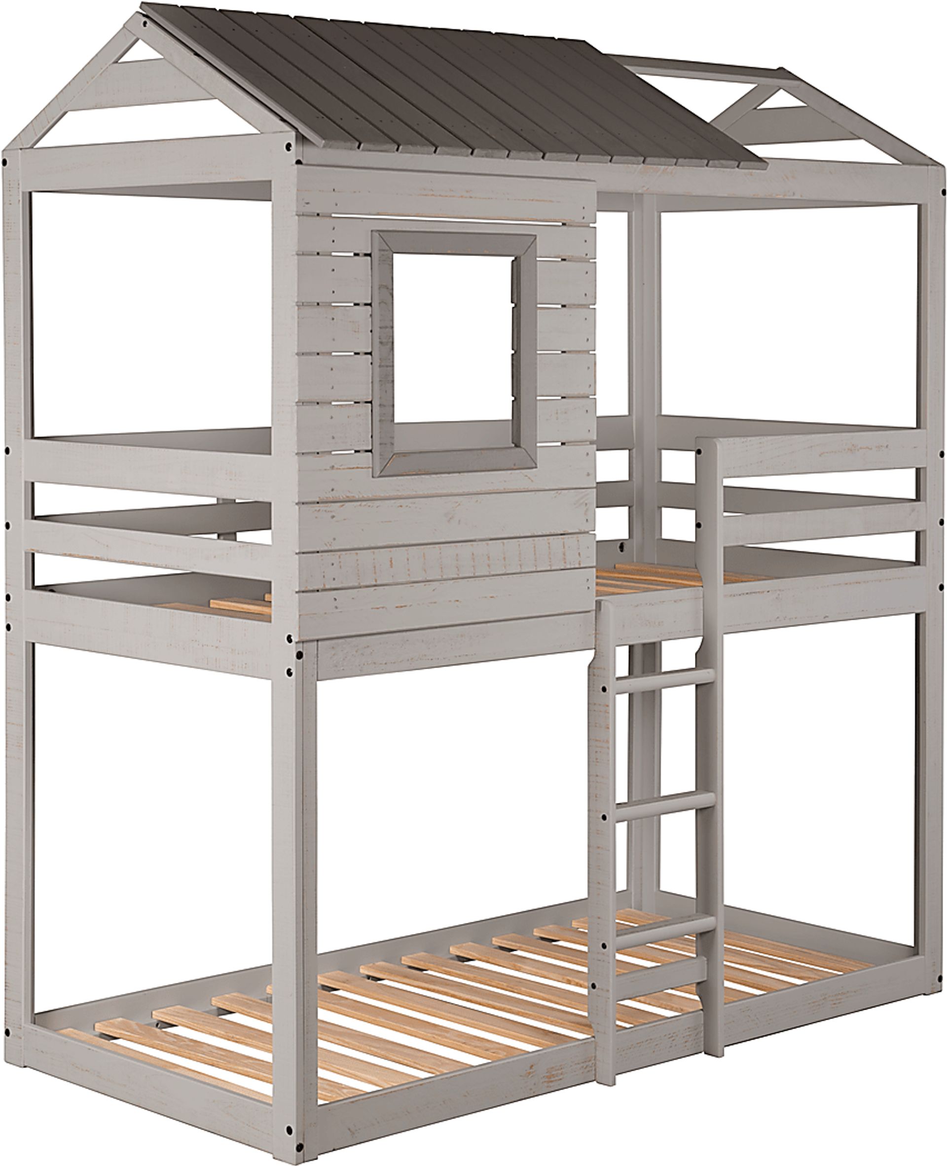 Bladensburg Gray Twin/Twin Bunk Bed - Image 4