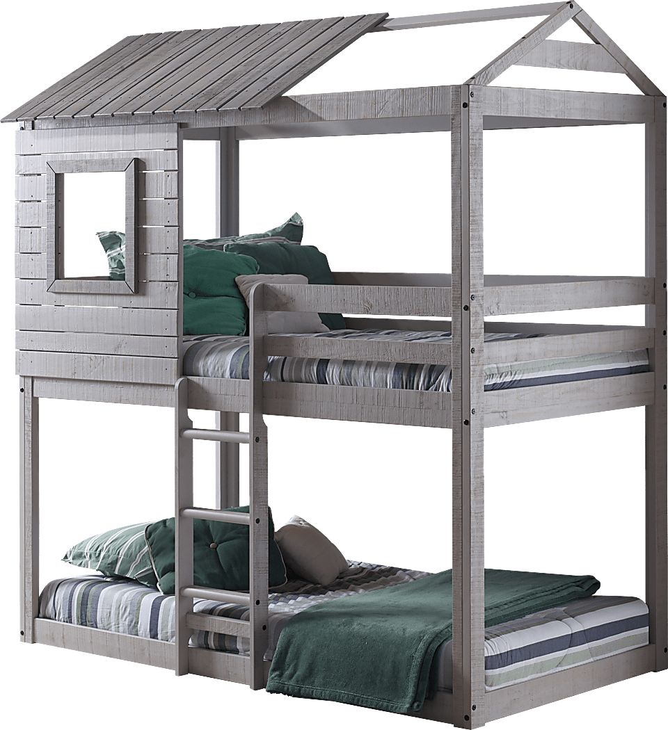 Bladensburg Gray Twin/Twin Bunk Bed Rooms To Go