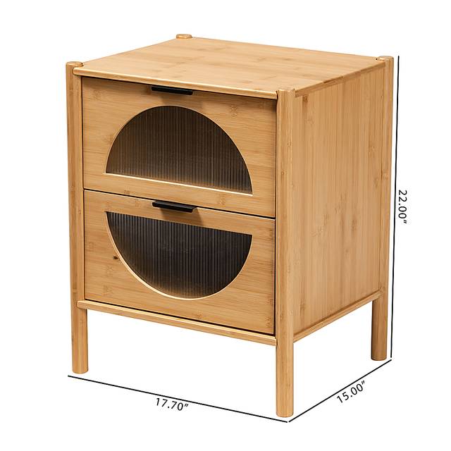 Blaeu II Brown End Table - Thumbnail - Image 10