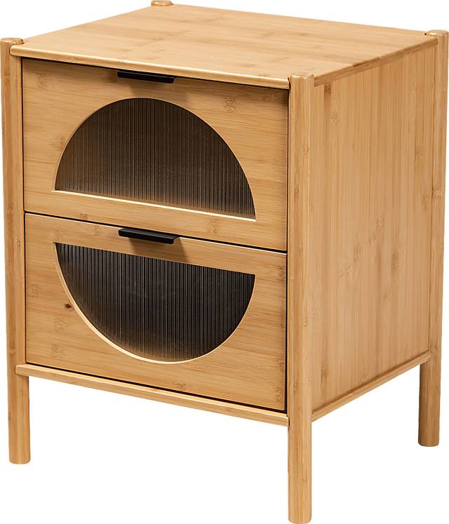 Blaeu II Brown End Table - Thumbnail - Image 1