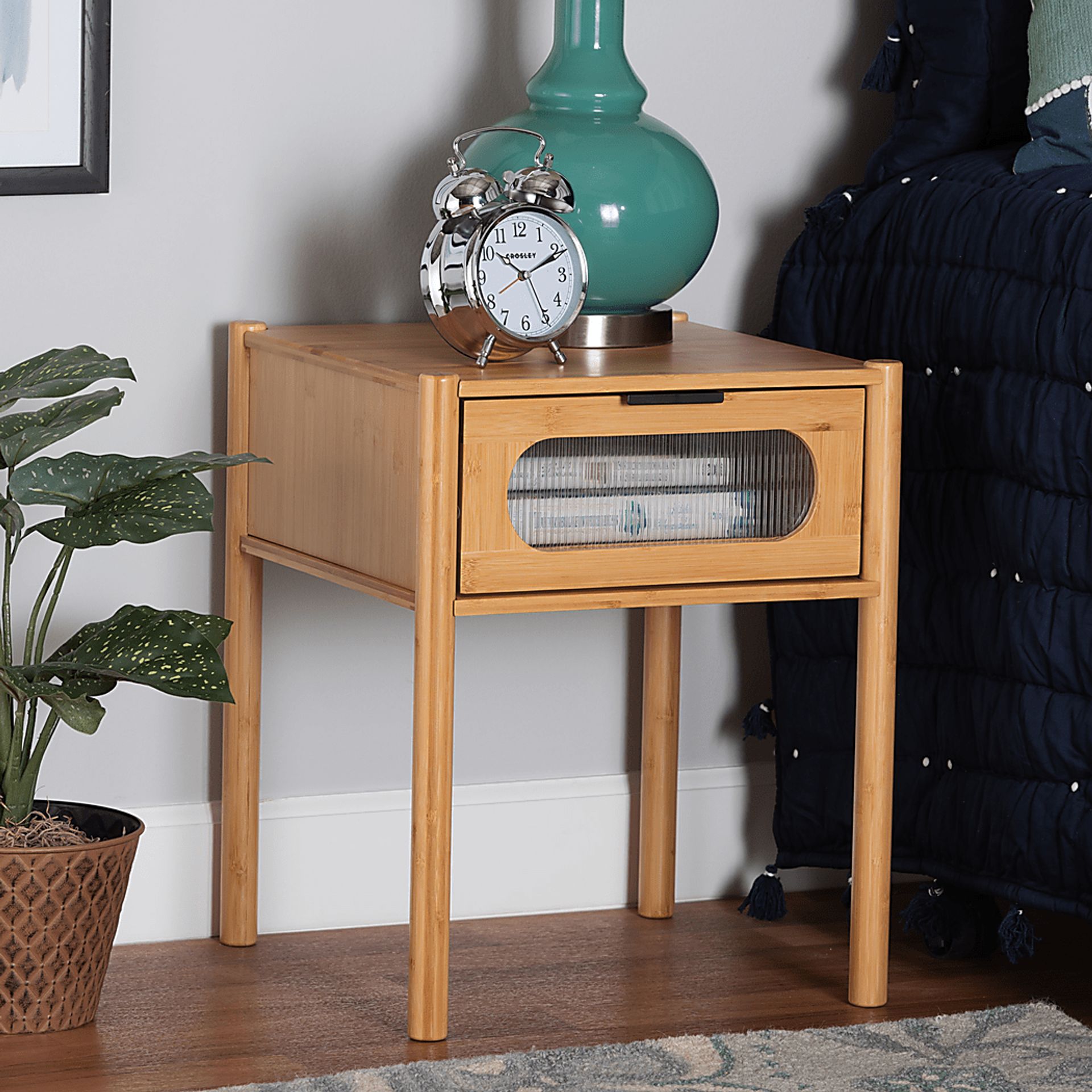 Blaeu III Brown End Table - Image 2