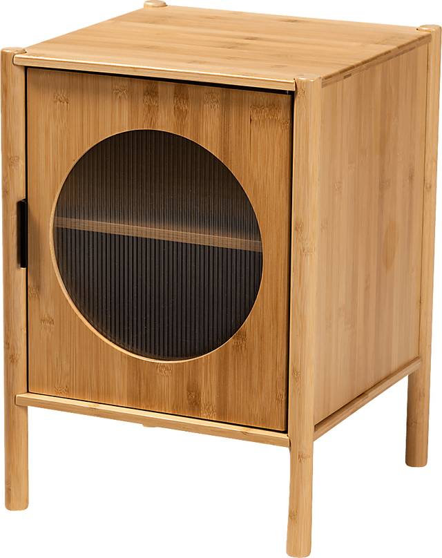 Blaeu IV Brown End Table - Thumbnail - Image 1