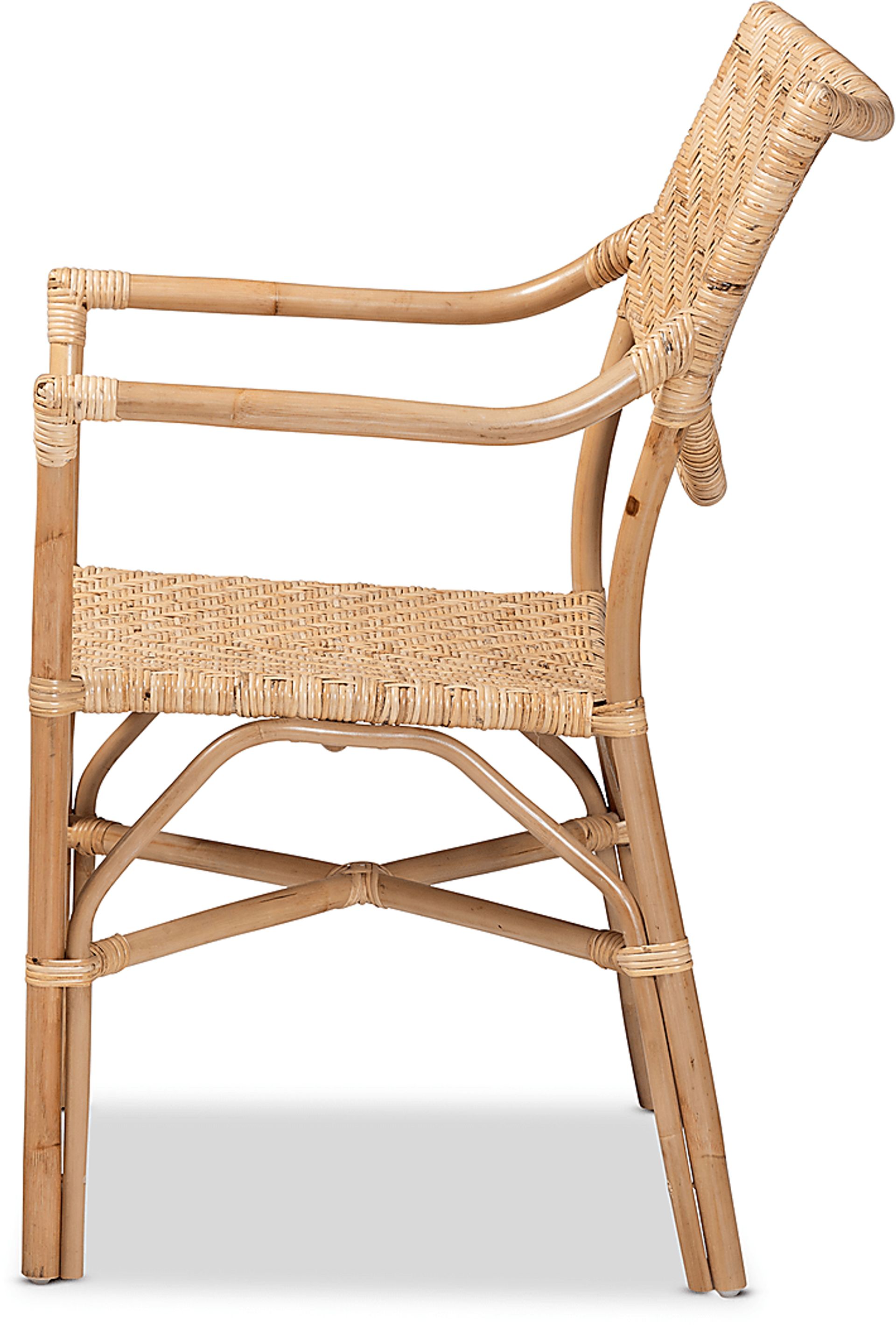 Blagden Brown Arm Chair - Image 3