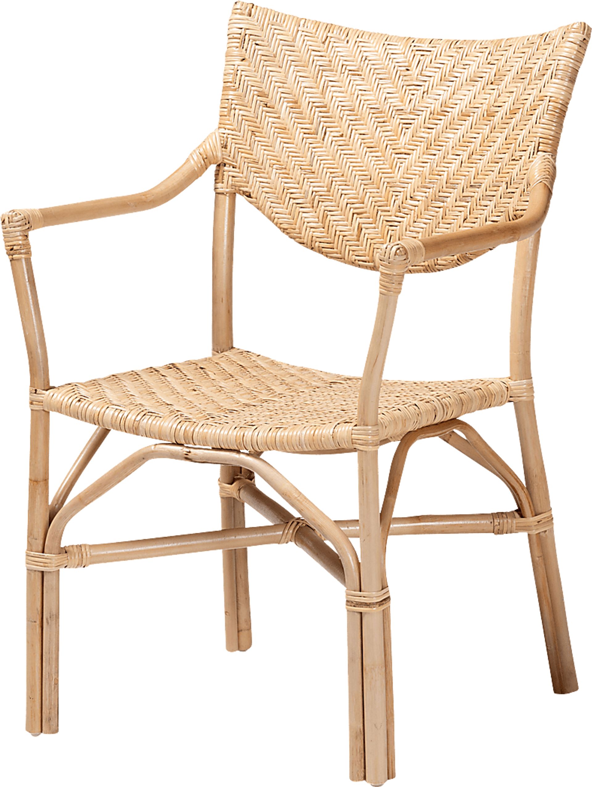 Blagden Brown Arm Chair - Image 1