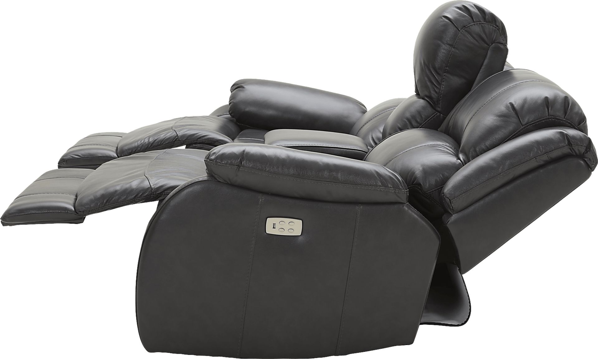 Blaineville Black Leather 3 Pc Dual Power Reclining Living Room - Image 13