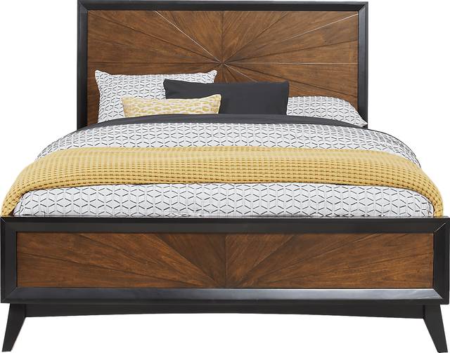 Blair Hills Pecan 5 Pc King Panel Bedroom - Thumbnail - Image 2