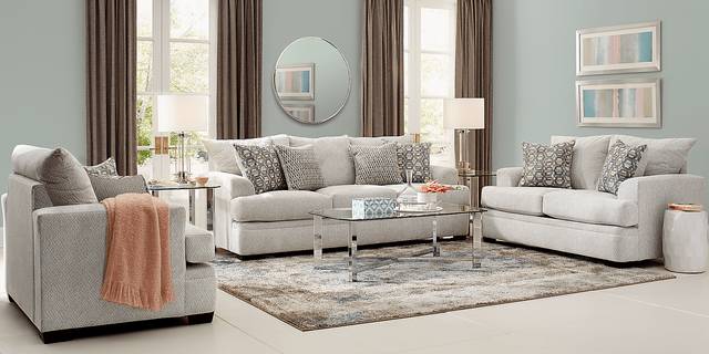 Blair Park Beige 7 Pc Living Room - Thumbnail - Image 1