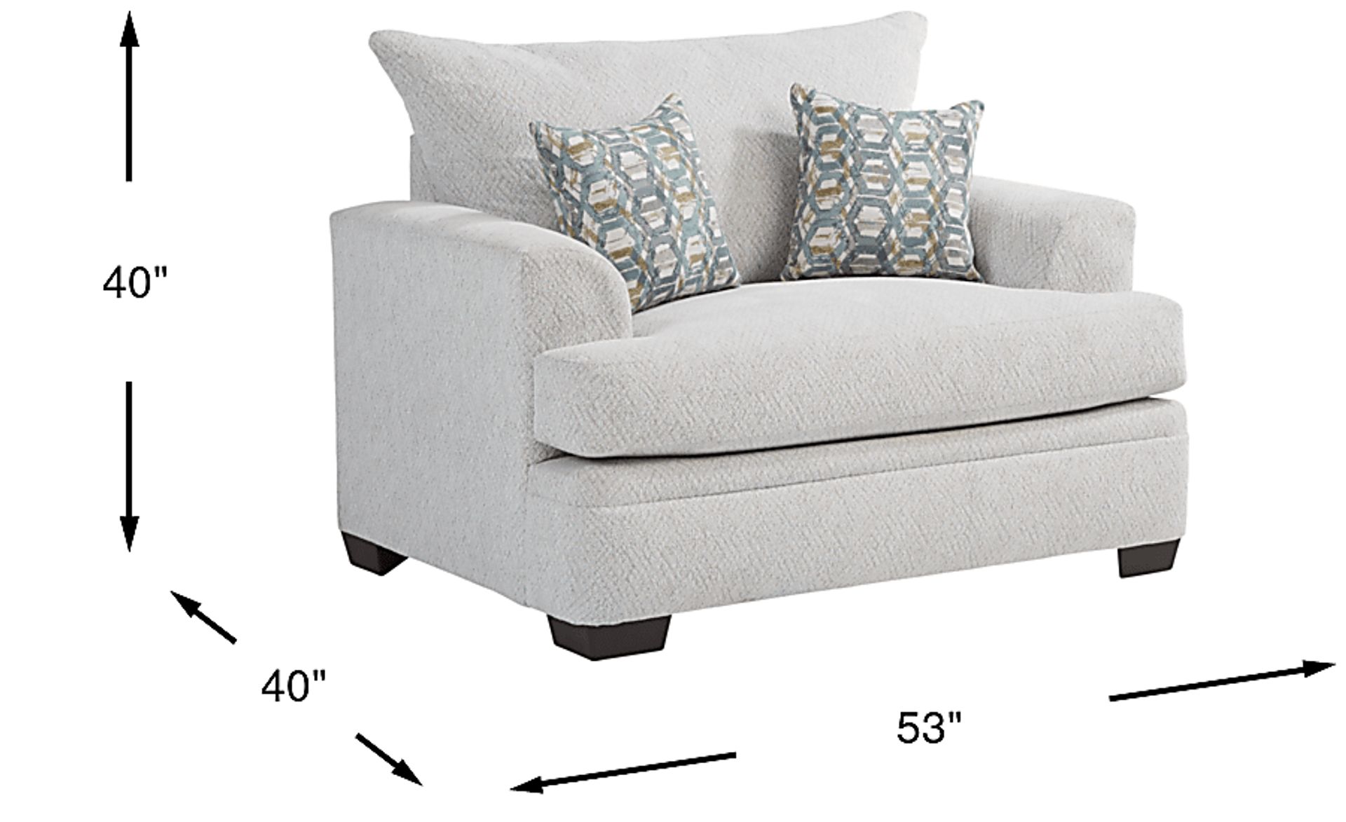 Dimension Image. Please refer to the Dimension Tab on this page for dimension details.