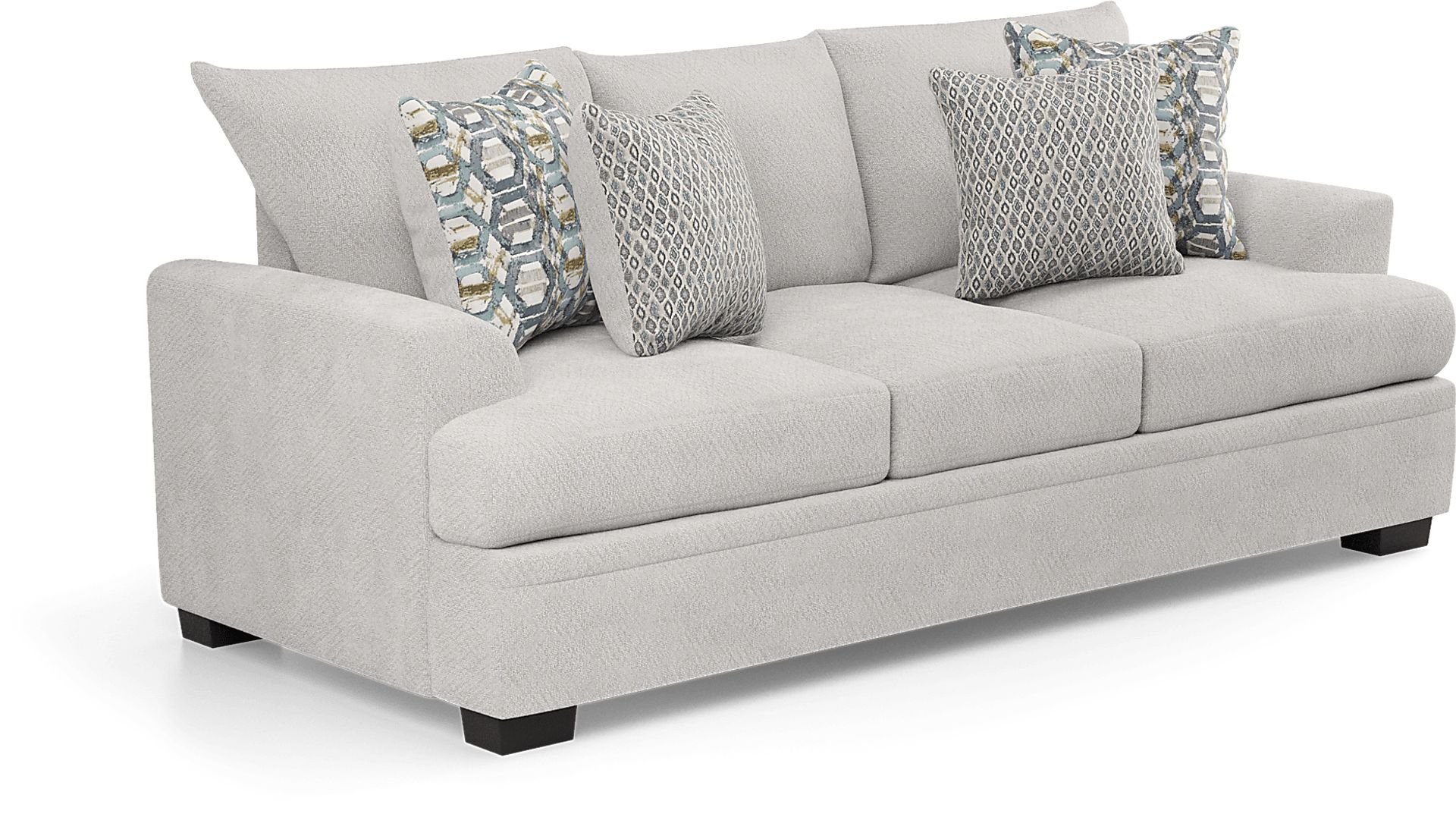 Blair Park Beige 7 Pc Living Room with Gel Foam Sleeper Sofa - Image 3