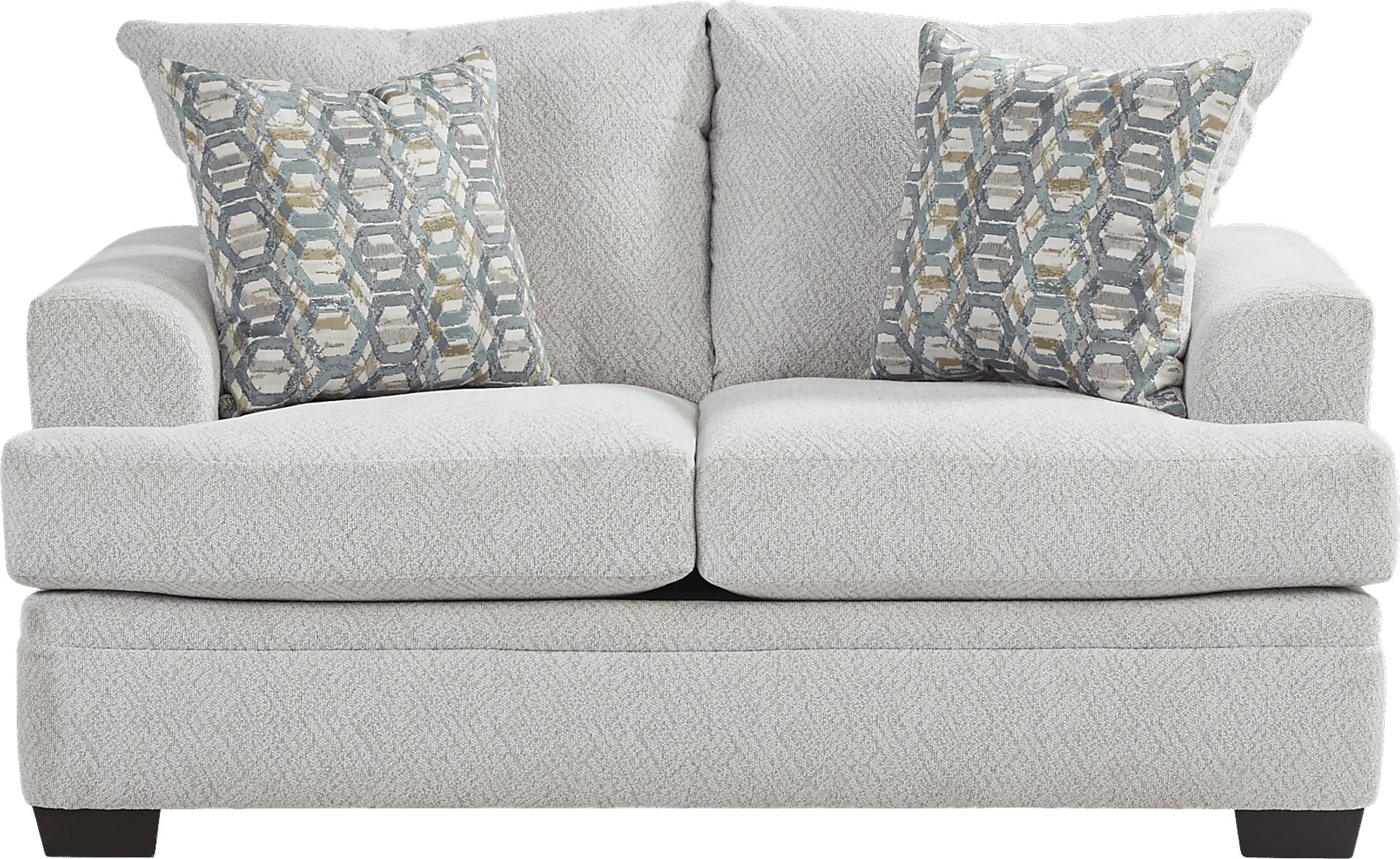 Blair Park Beige 7 Pc Living Room with Gel Foam Sleeper Sofa - Image 5