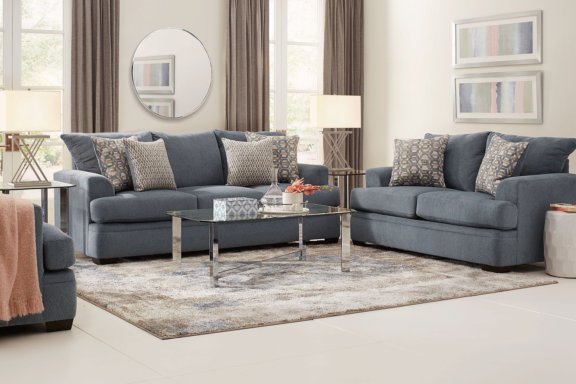Blair Park Bluestone 8 Pc Living Room - Image 1