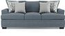 Blair Park Bluestone Chenille Fabric Sleeper Sofa - Rooms To Go