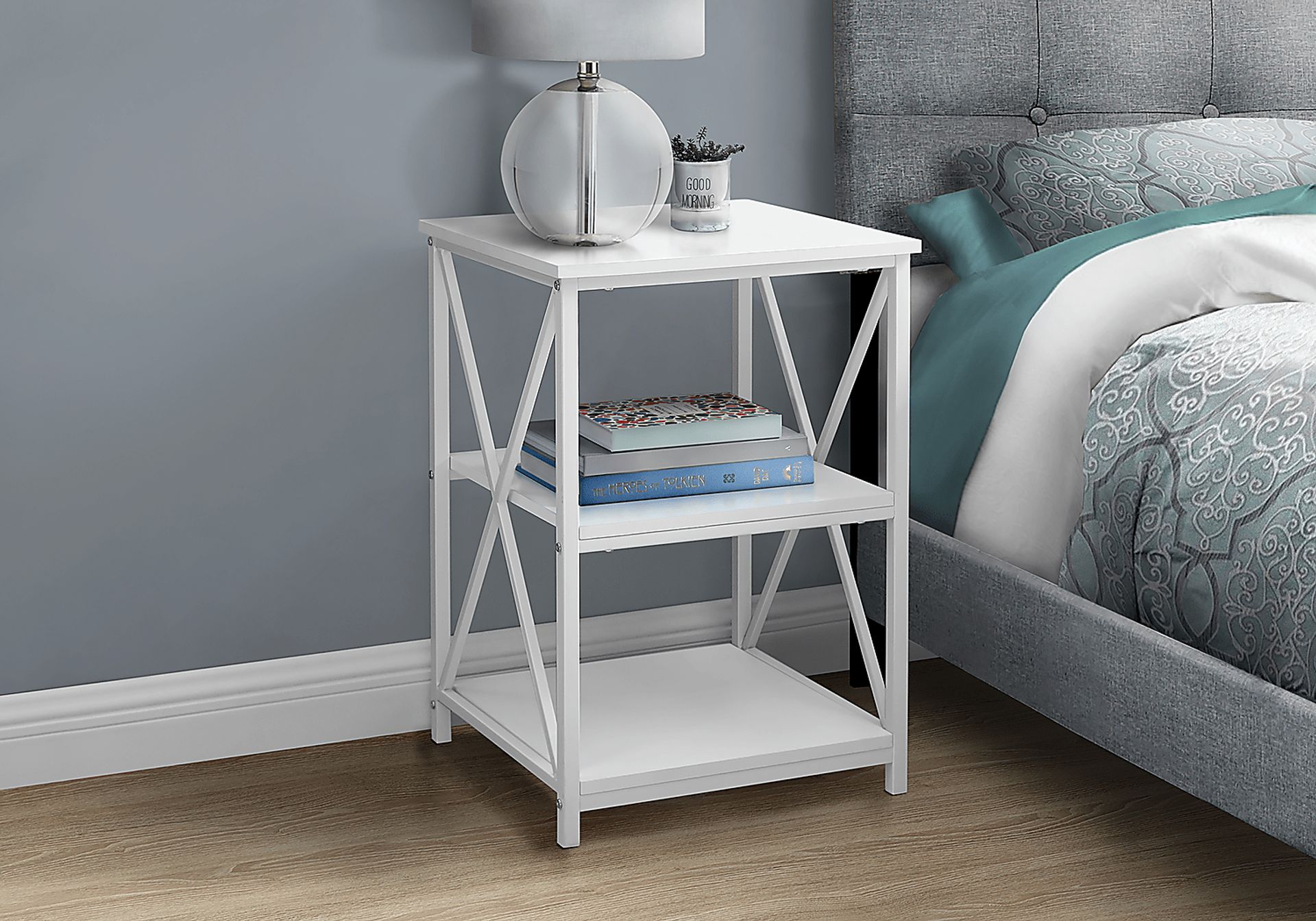 Blairstone White End Table - Image 6