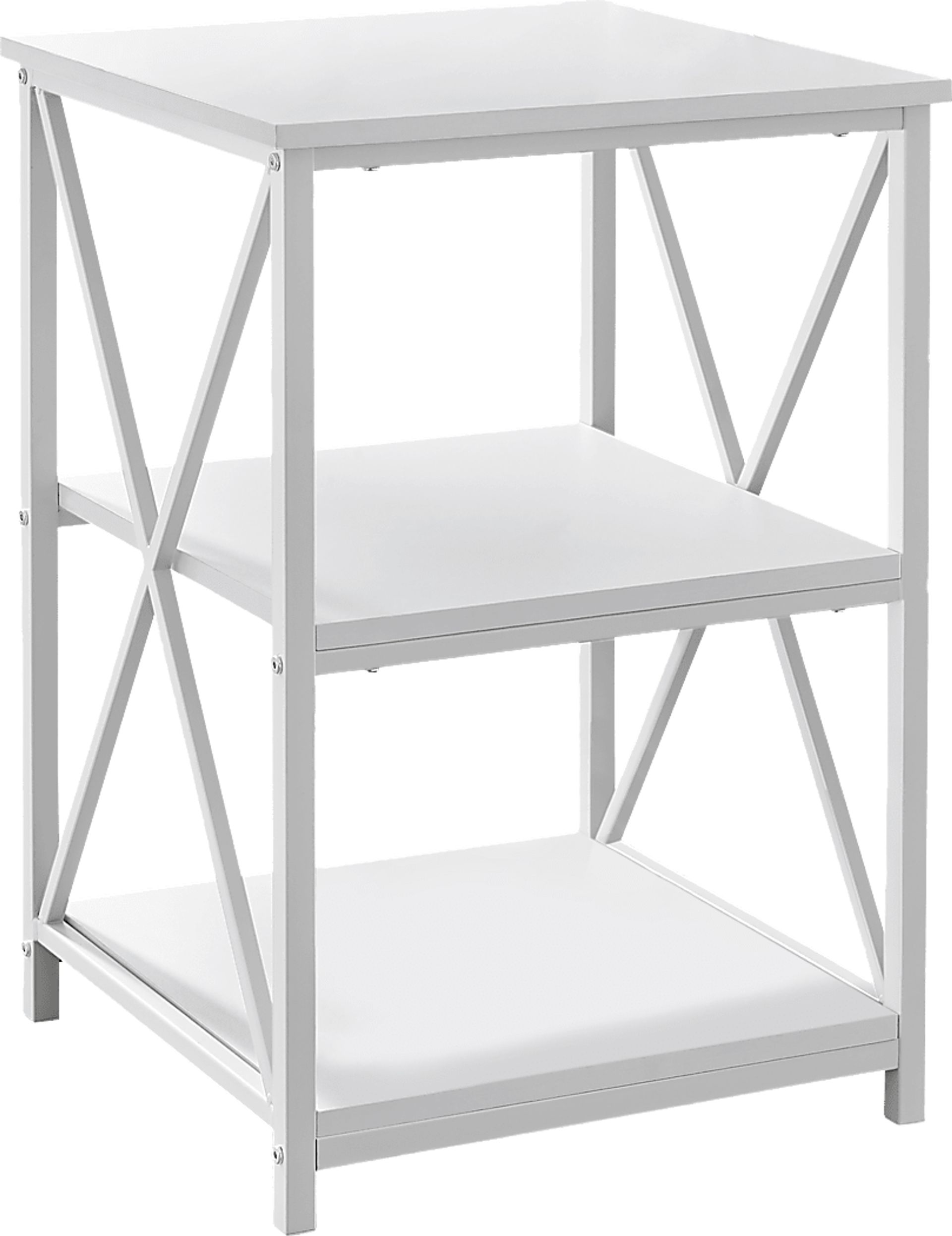 Blairstone White End Table - Image 1