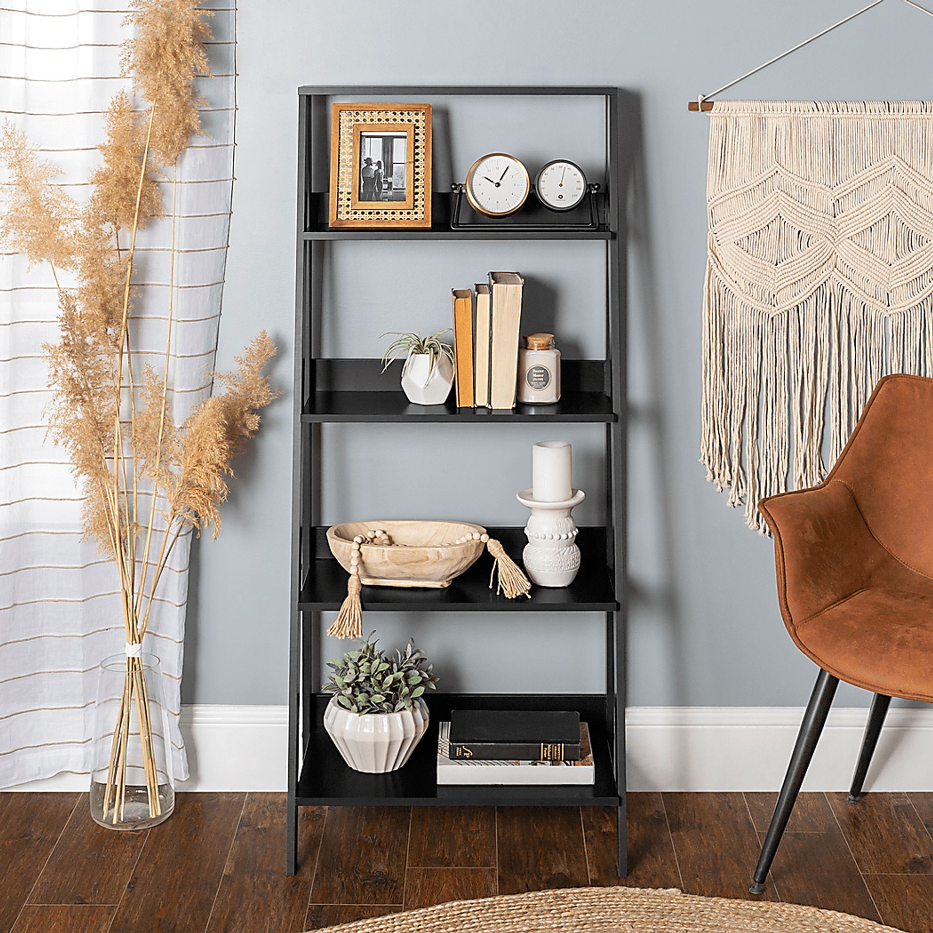 Blairwood Black Bookcase - Image 5