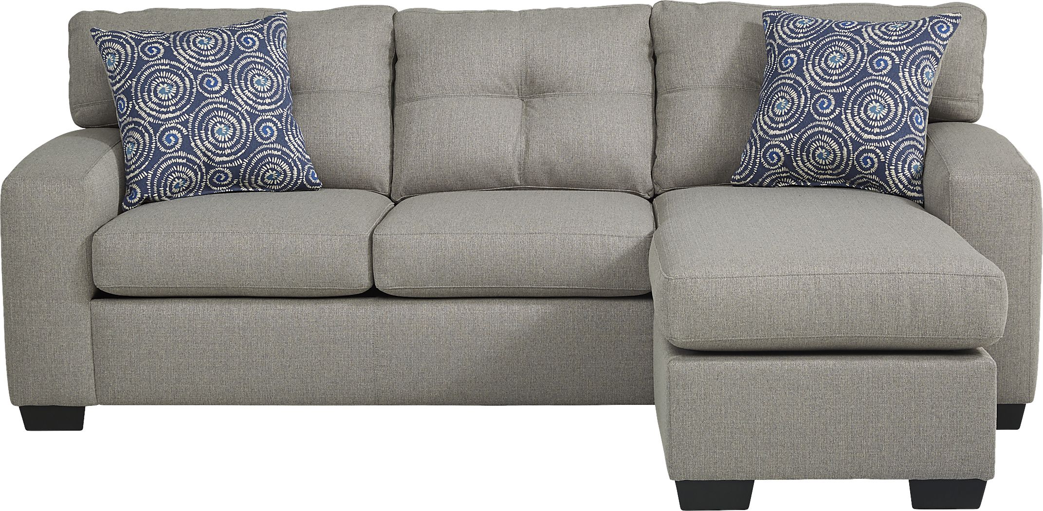 Blakeford Platinum Sofa Chaise Rooms To Go