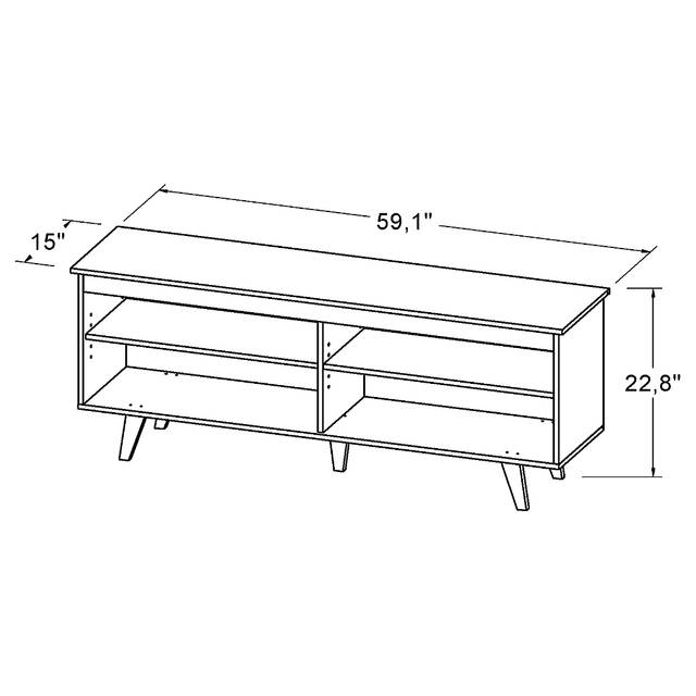 Blakeley Black 58 in. Console - Thumbnail - Image 7