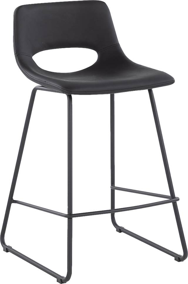 Blakeview Black Counter Height Stool, Set of 2 - Thumbnail - Image 2