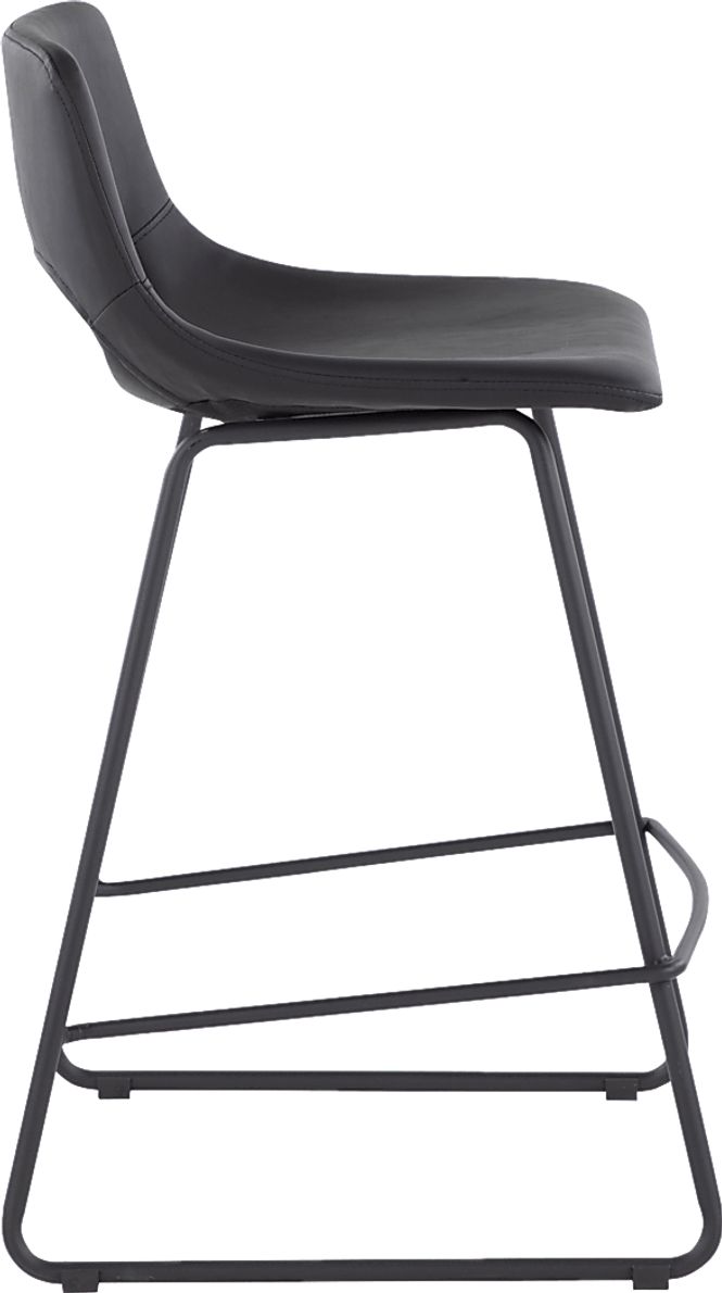 Blakeview Black Counter Height Stool, Set of 2