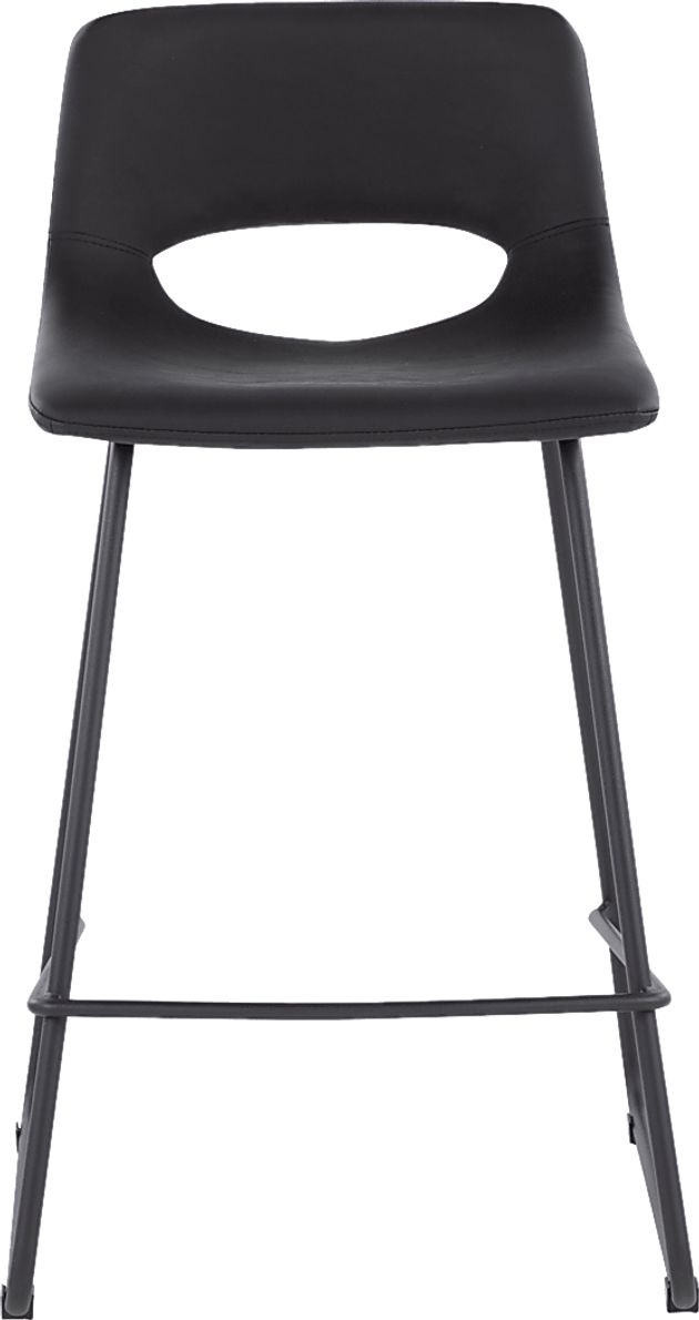 Blakeview Black Counter Height Stool, Set of 2