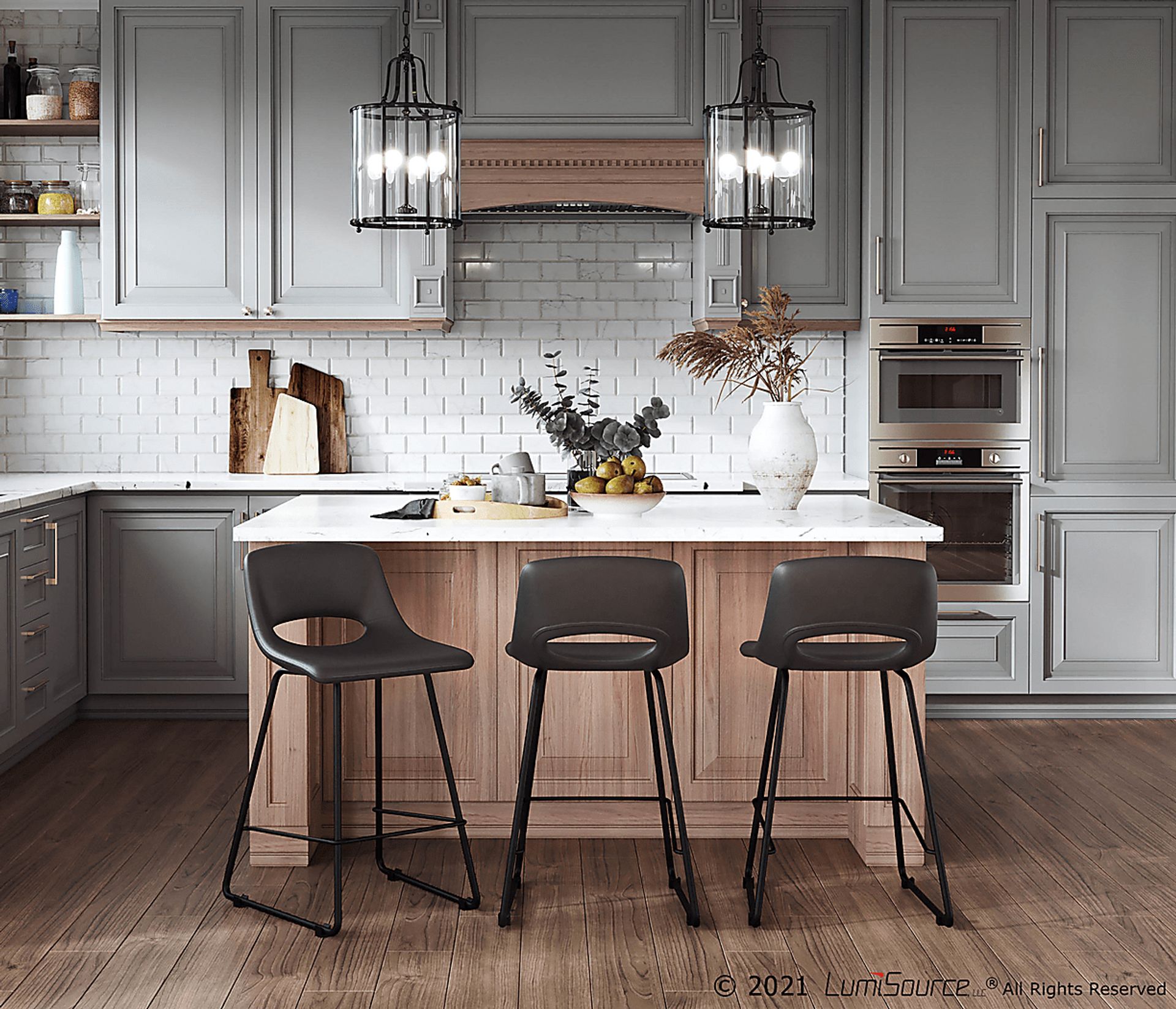 Blakeview Black Counter Height Stool, Set of 2 - Image 8